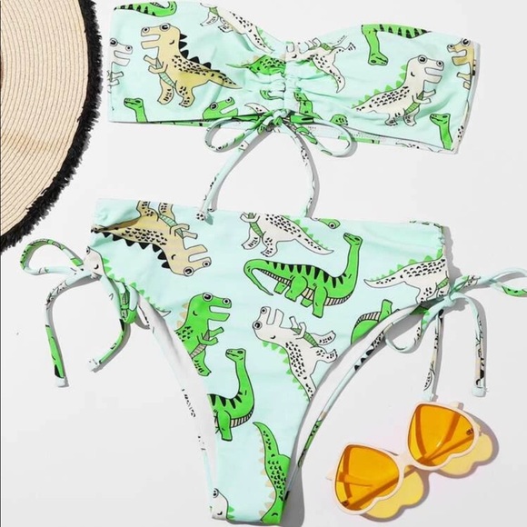 SHEIN Other - Bikini set dinosaurs size small